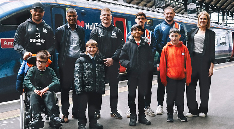 Hull Trains gives young fans an unforgettable onboard experience