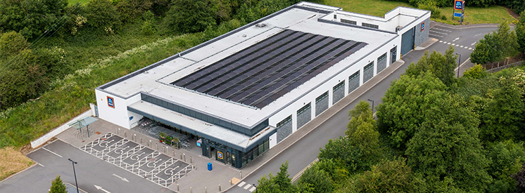 Aldi stores in Northamptonshire go green